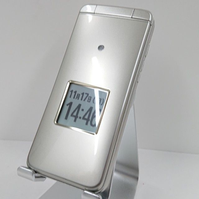 かんたんケータイ KYF41 au シャンパンゴールド 送料無料 本体 c15513