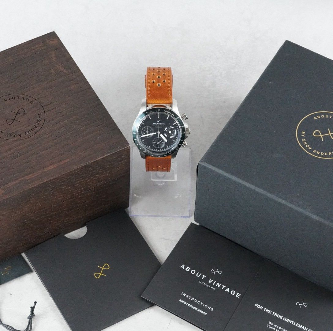 ABOUT VINTAGE アバウトヴィンテージ 1960 RACING クロノグラフ メンズ