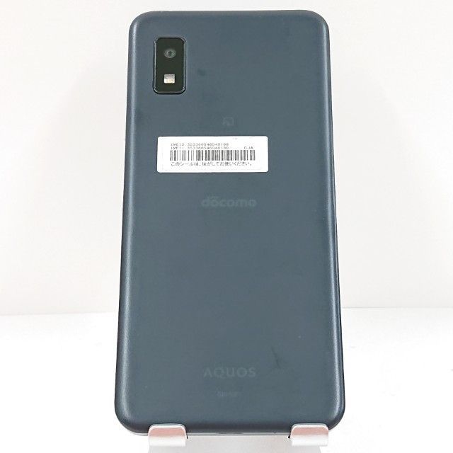 美品 docomo ドコモ AQUOS wish3 ブラックSH-53D AQUOS wish3 SH-53D ブラック【docomo版 SIMフリー】|中古