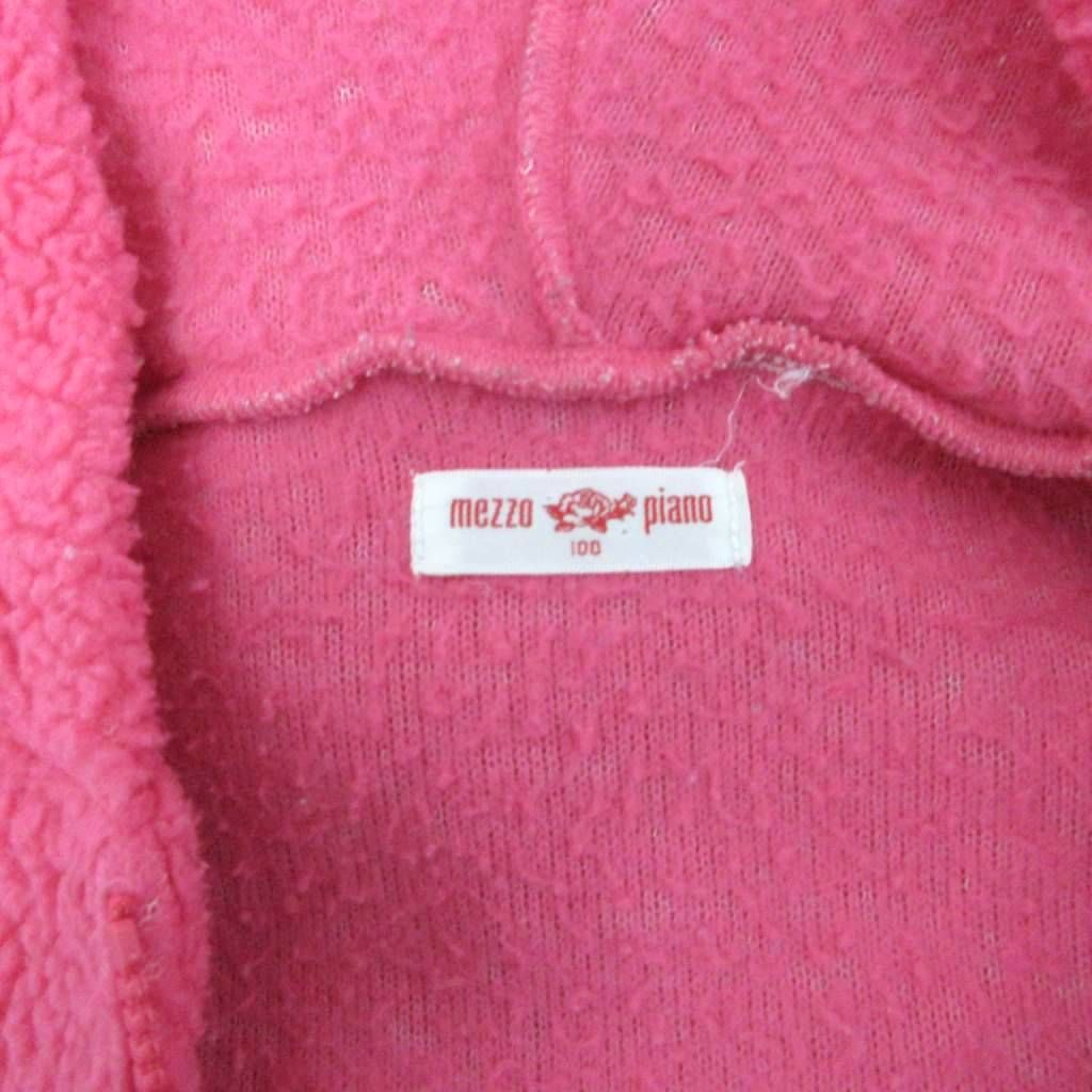 メゾピアノ mezzo piano ボアジャケット フリースジャケット フード