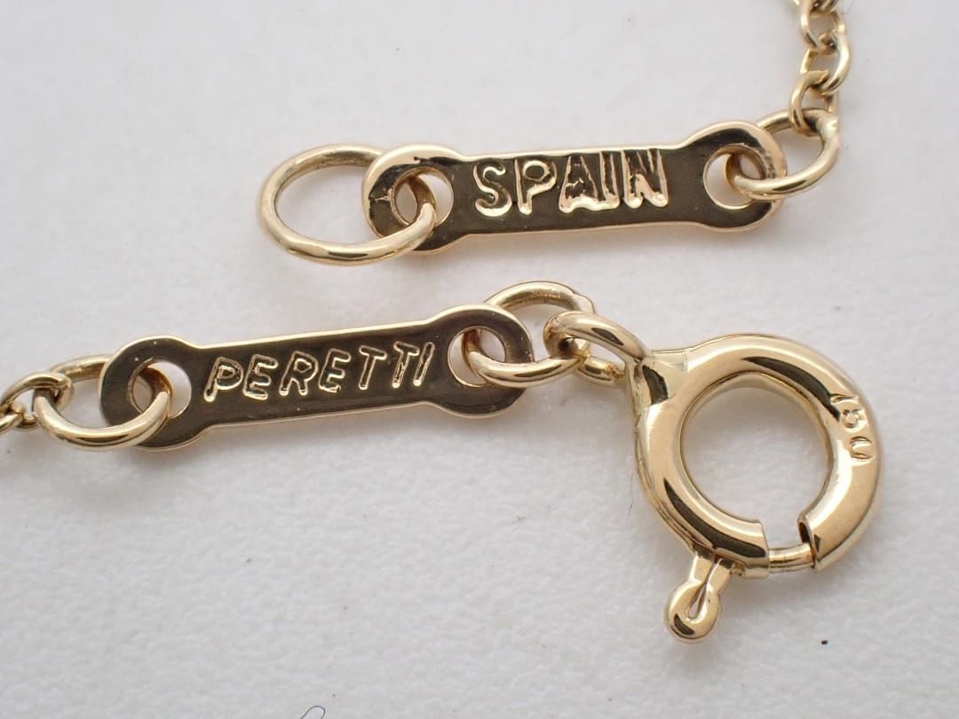 TIFFANY ティファニー ペレッティ ティアドロップ 750 イエロー  