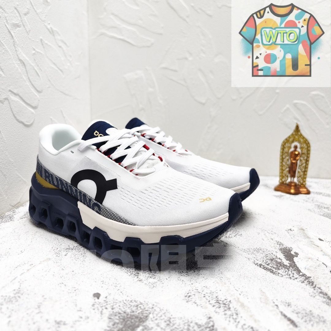 【送料無料】On cloudmonster2ランニングシューズ ホワイト/レッド メンズ Cloudmonster 2 | レッド & グレー | On 日本