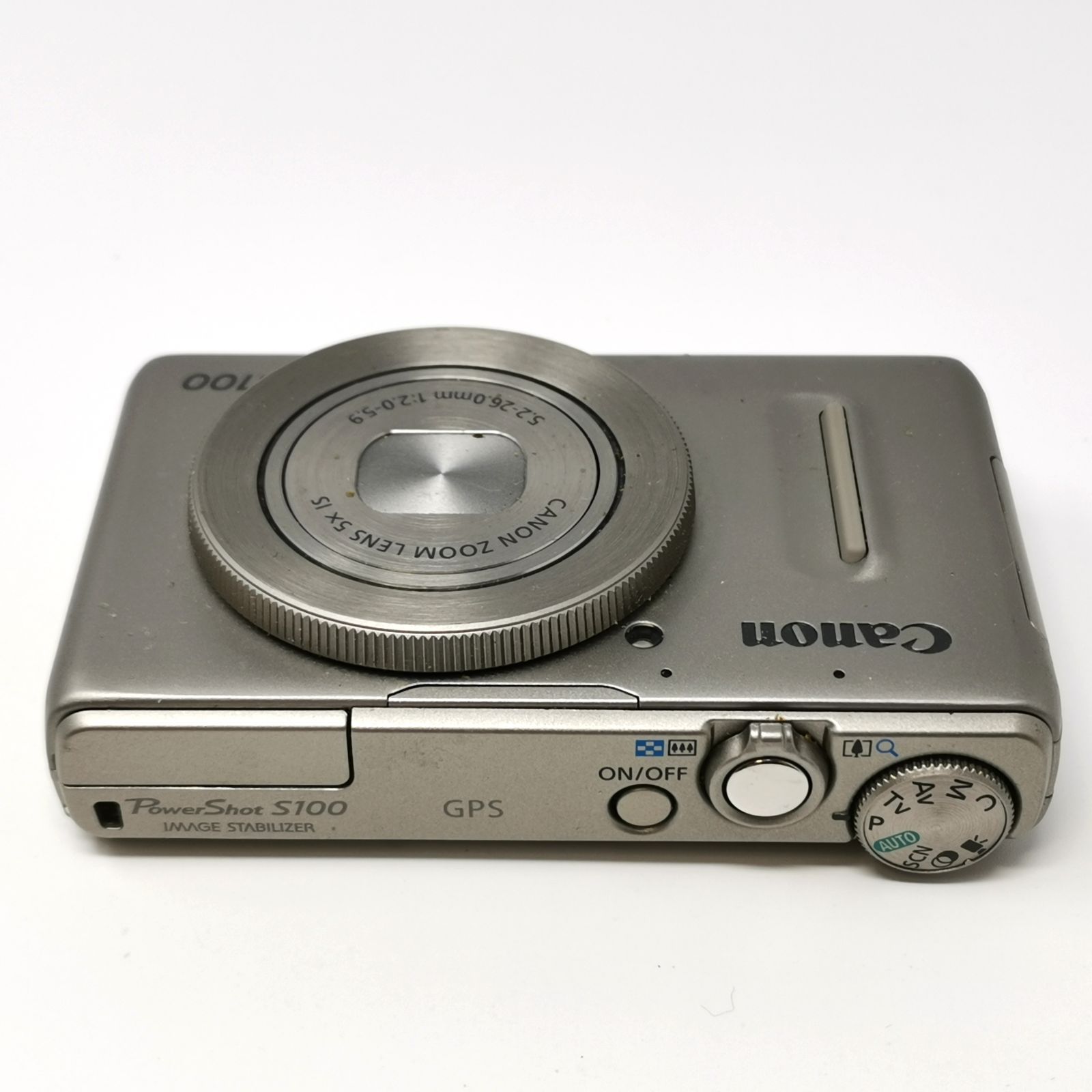 Canon PowerShot S100 シルバー デジタルカメラ　ジャンク キャノン パワーショット s100 デジカメ シルバー 動作確認済み 訳あり