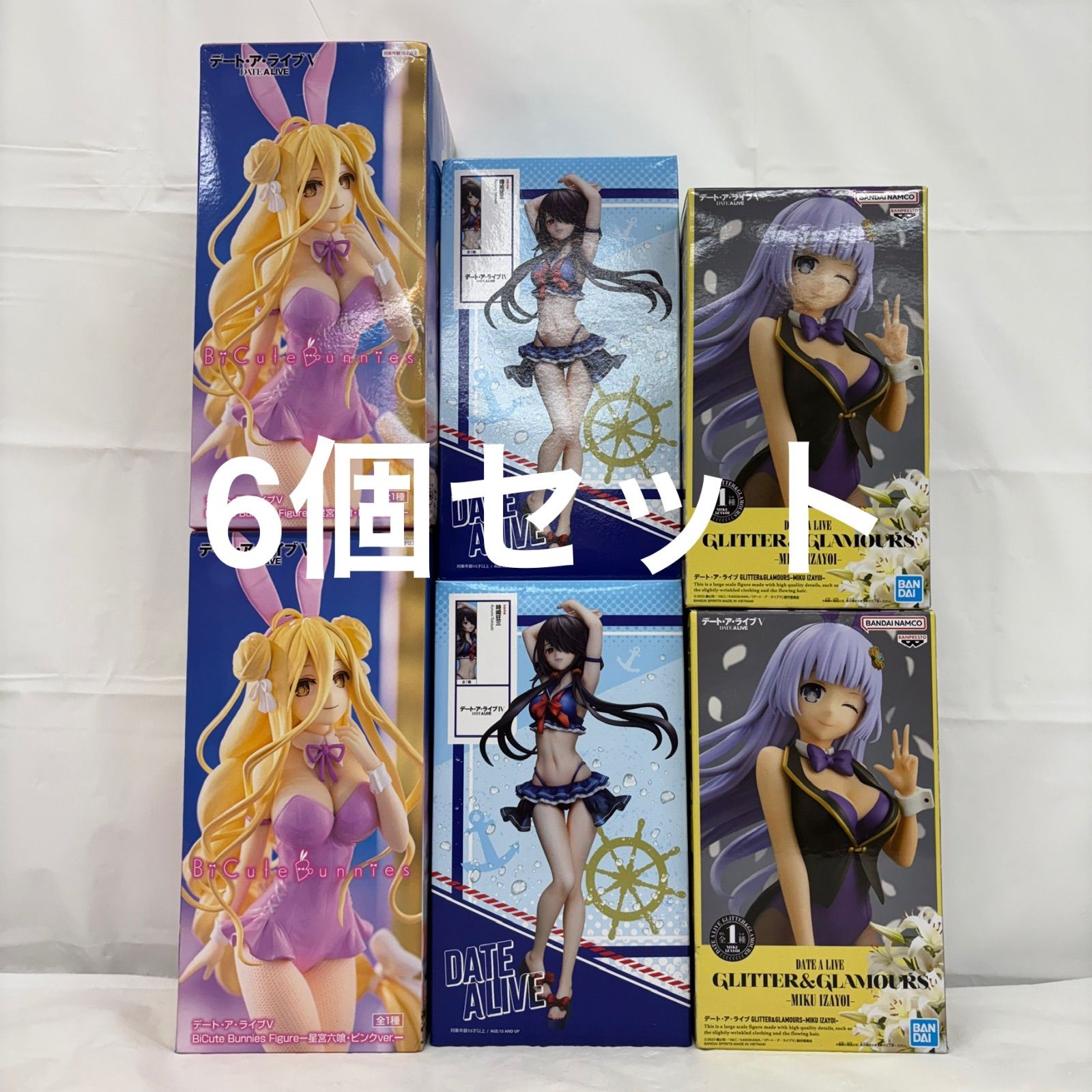 未開封 デート・ア・ライブV フィギュア 6個セット 星宮六喰 時崎狂三