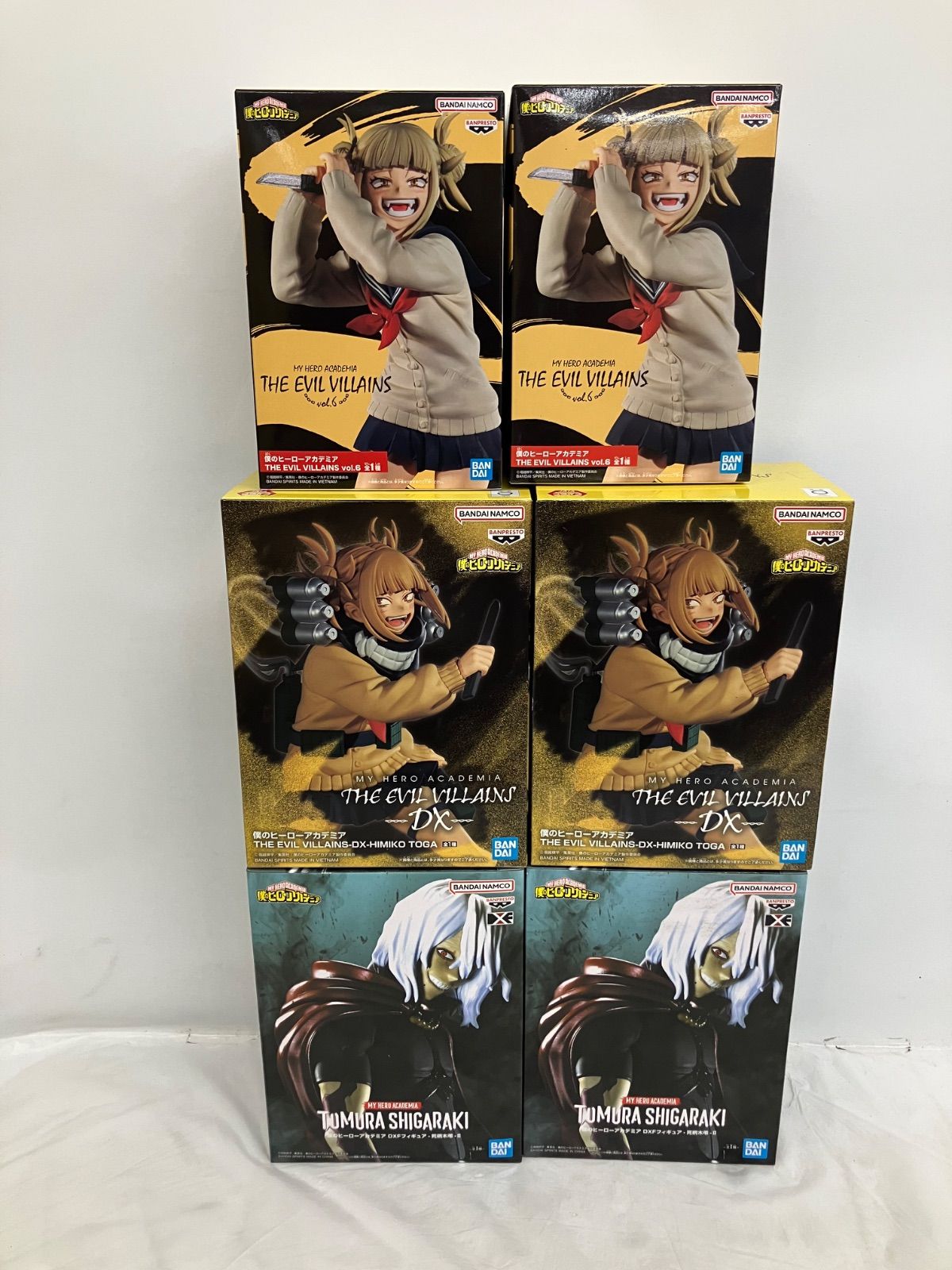 未開封 僕のヒーローアカデミア ヒロアカ フィギュア 6個 LFJ691 f101