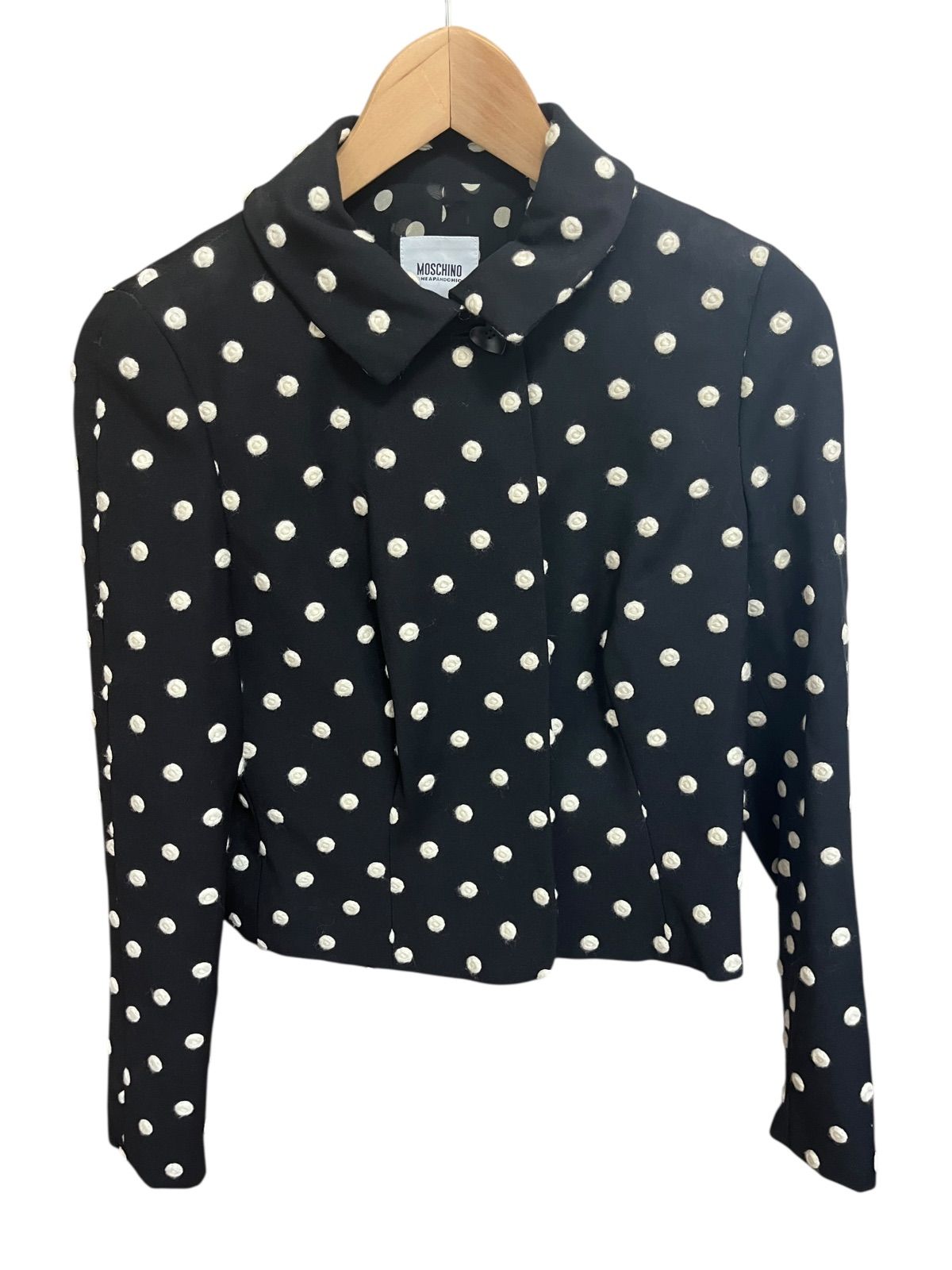 ニコ　モスキーノ Z1605MOSCHINO モスキーノ セットアップ ジャケット&スカート ドット柄