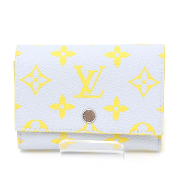 ルイヴィトン ヴィクター･ウォレット モノグラム・グロウ キャンバス グレー/イエロー M14764 コンパクト財布 未使用品 ルイヴィトン ヴィクター・ウォレット モノグラム·グロウ キャンバス