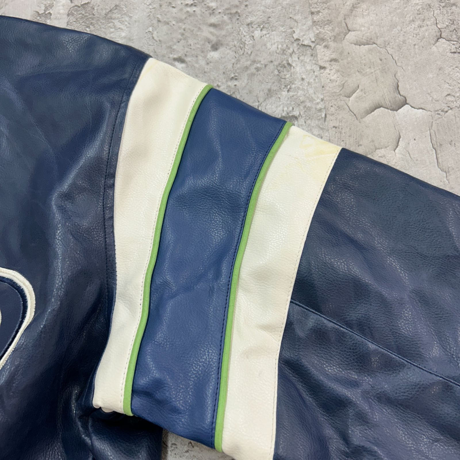 SEATTLE SEAHAWKS シアトル・シーホークス レザージャケット 