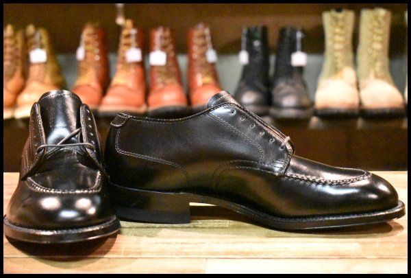 6.5D 箱付 未使用】ALDEN オールデン 54007 モックトゥシューズ カーフ