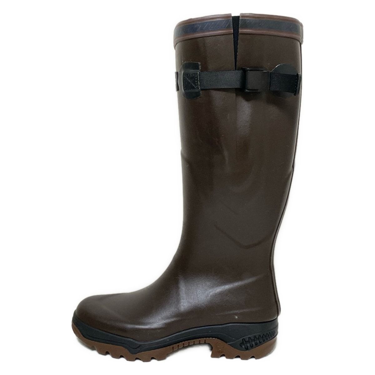 AIGLE(エーグル) レインブーツ 39 レディース - ダークブラウン×黒