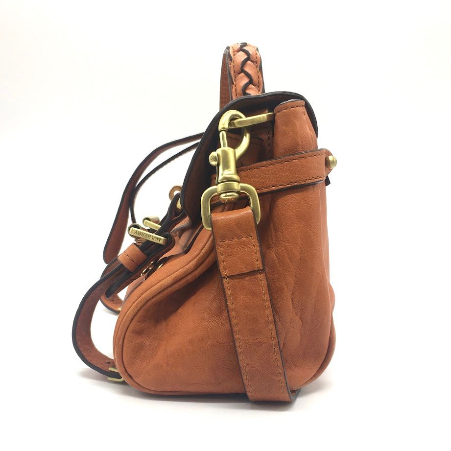 Mulberry 2wayバッグ 中古・古着通販】MULBERRY (マルベリー) 2WAYバッグ グレー｜ブランド