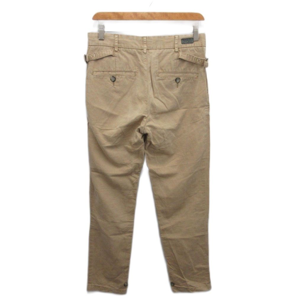 DIESEL TRACK DENIM ベージュチノパン D-STRUKT-Z-NE Man Slim Colored