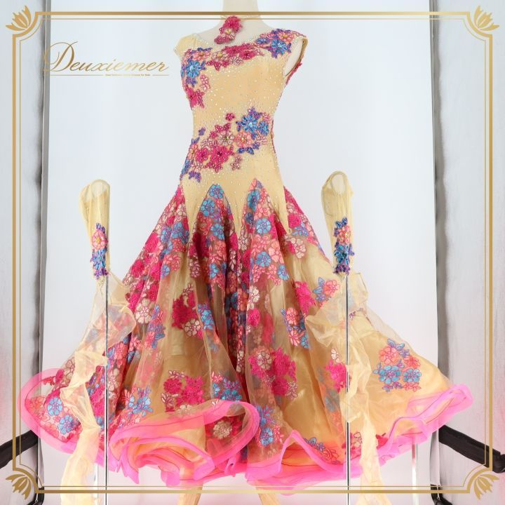 社交ダンス 衣装 スタンダードドレス スタンダード ドレス ワンピース