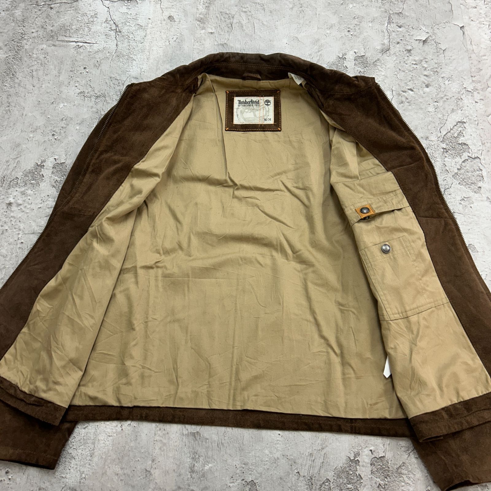 ティンバーランド Timberland 本革 スウェードジャケット スエード