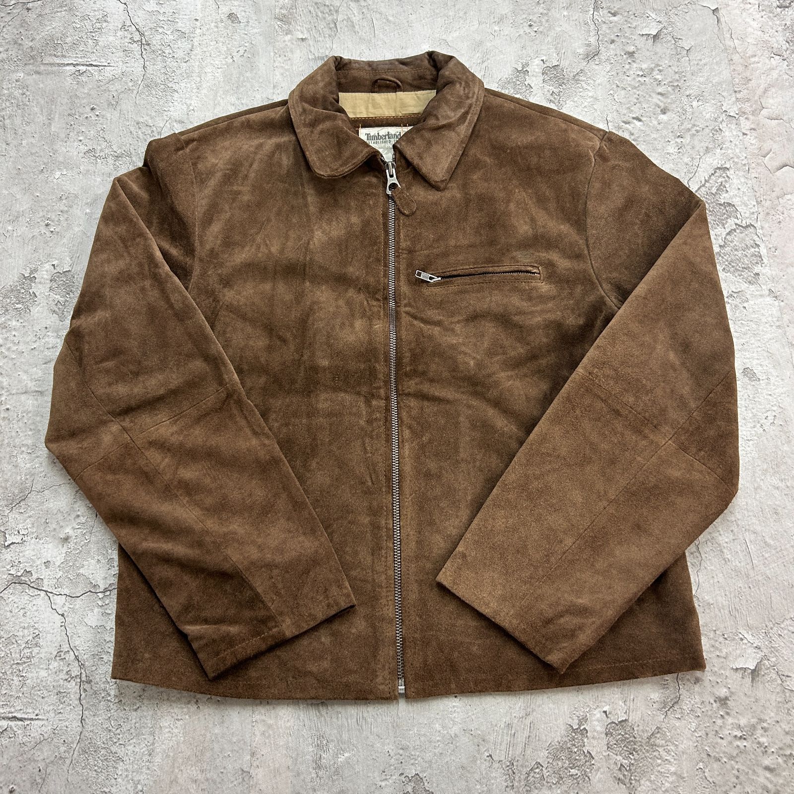 ティンバーランド Timberland 本革 スウェードジャケット スエード