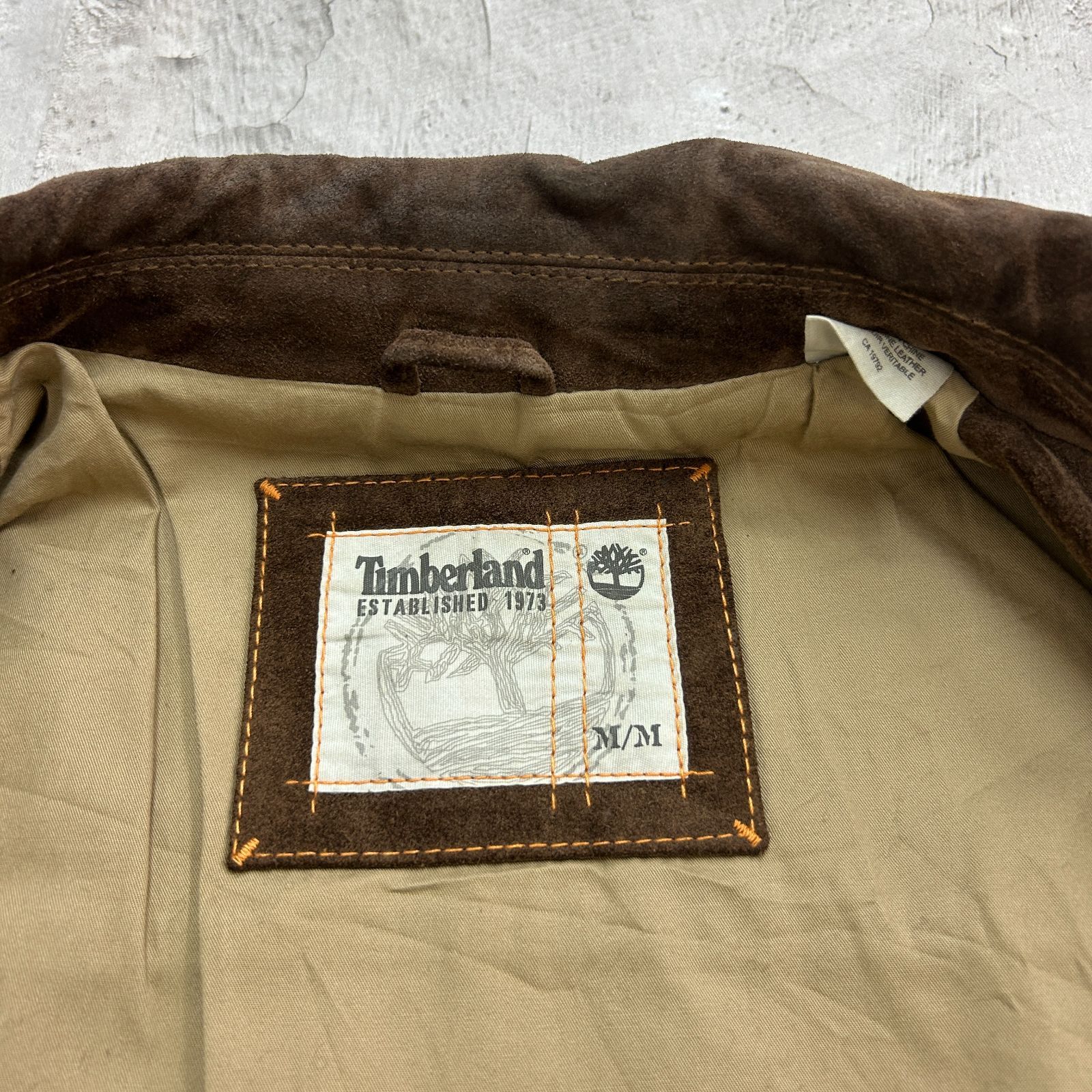 ティンバーランド Timberland 本革 スウェードジャケット スエード