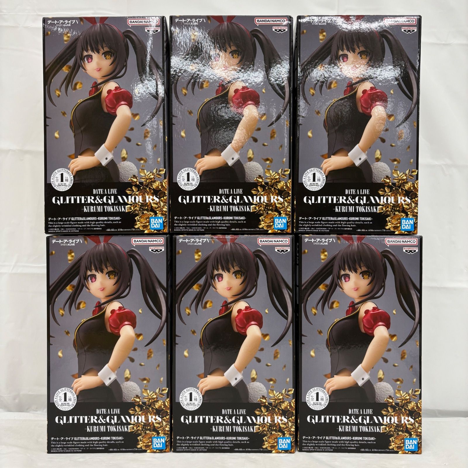 未開封 デート・ア・ライブV GLITTER&GLAMOURS 時崎狂三 6個セット