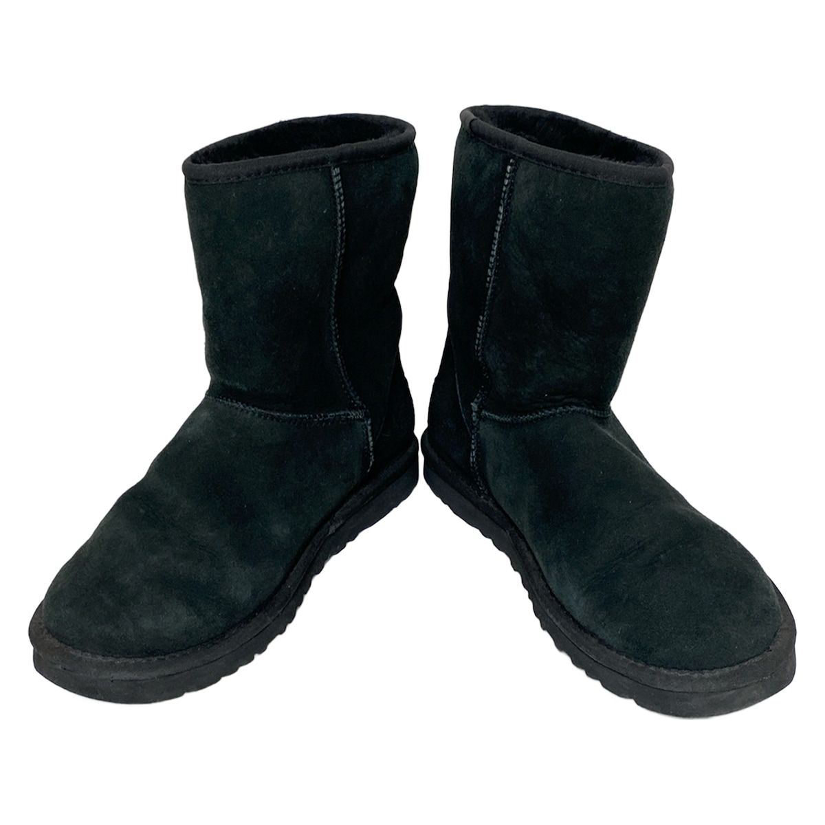 UGG(アグ) ショートブーツ 25 レディース クラシックショート 5825 黒