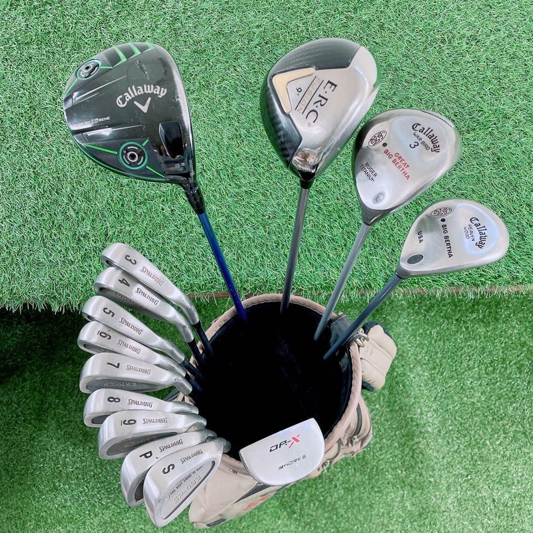 ゴルフクラブメンズセット　初心者　キャロウェイ　RAZR FIT N1758 ゴルフクラブメンズセット 初心者 キャロウェイ RAZR FIT N1758 - メルカリ