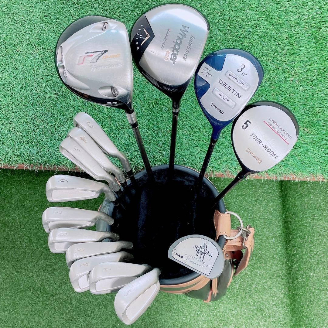 ゴルフクラブ メンズセット 初心者 テーラーメイド r7 QUAD N1768