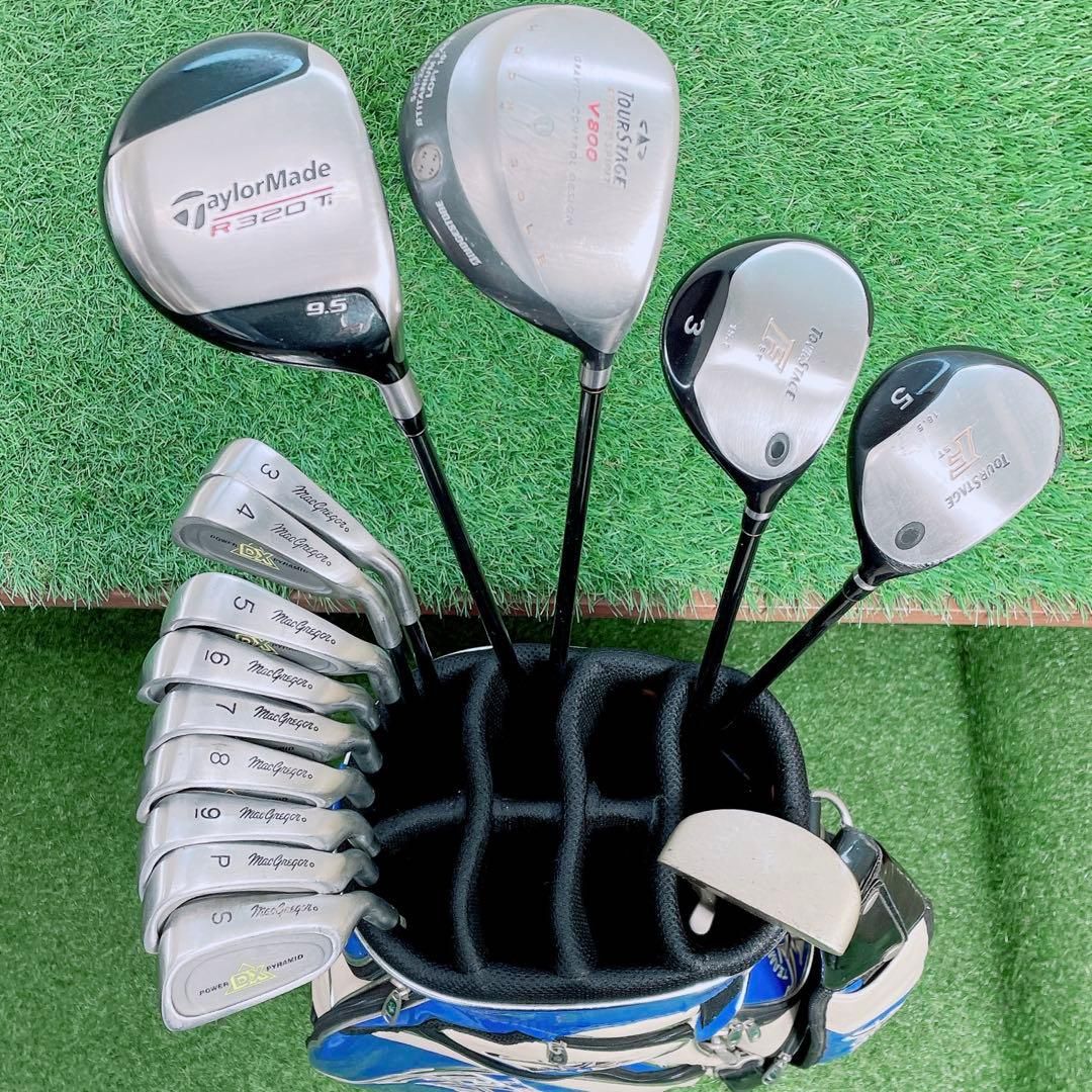 ゴルフクラブ メンズセット 初心者 テーラーメイド R320 Ti N1772