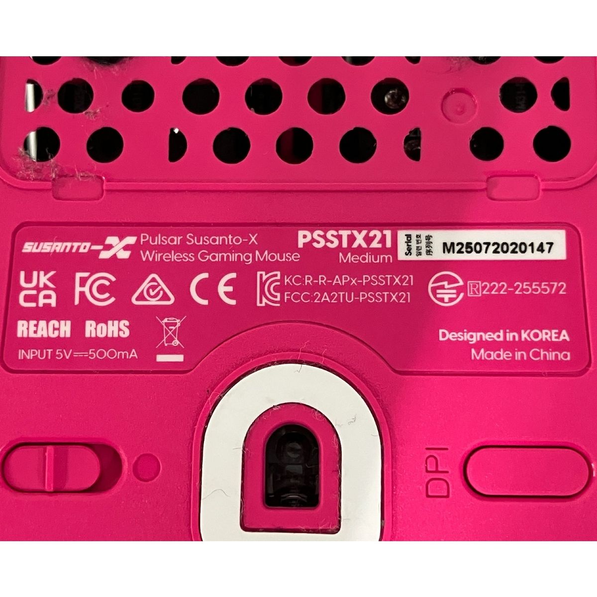 pulsar Pro Series Susanto-X Medium PSSTX21 ゲーミングマウス PC周辺