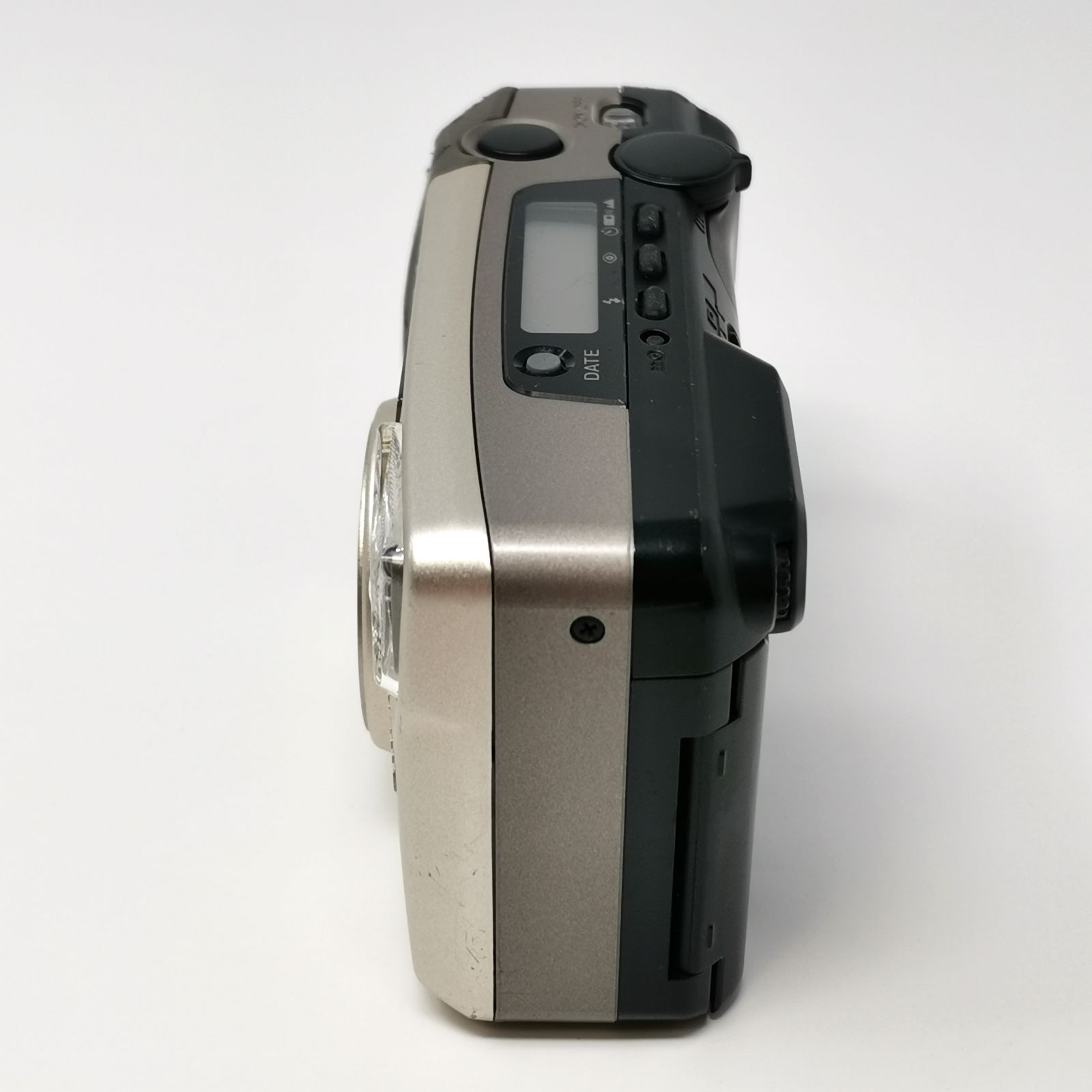 【動作確認済】 Pentax ESPIO 115M F0124-93-6x p ペンタックス ESPIO 115M シルバー フィルムないため動作未確認