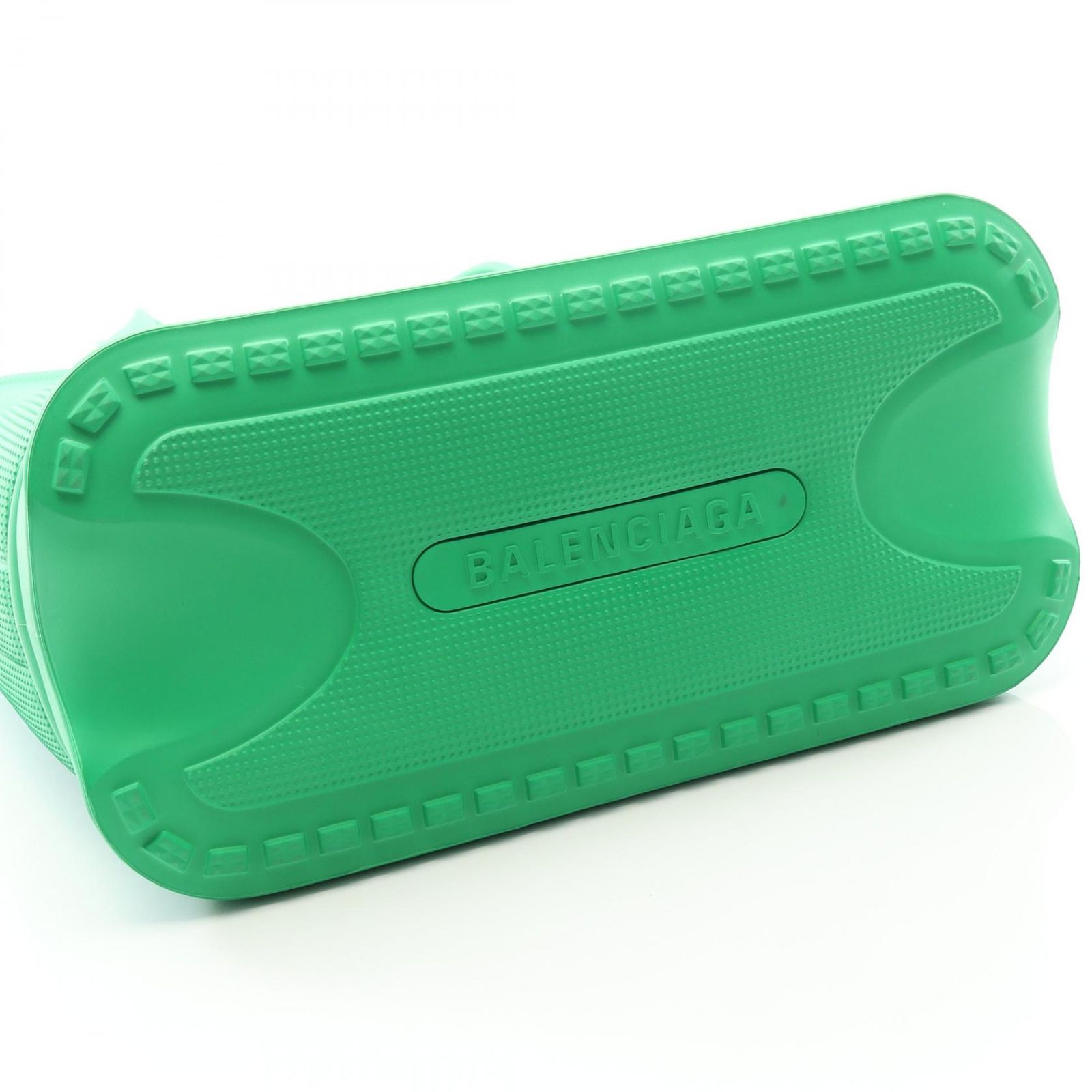 バレンシアガ　CROCS　フォンホルダー　2way　コラボ　ラバー　グリーン バレンシアガ トートバッグ クロックス コラボ ラージトート ラバー