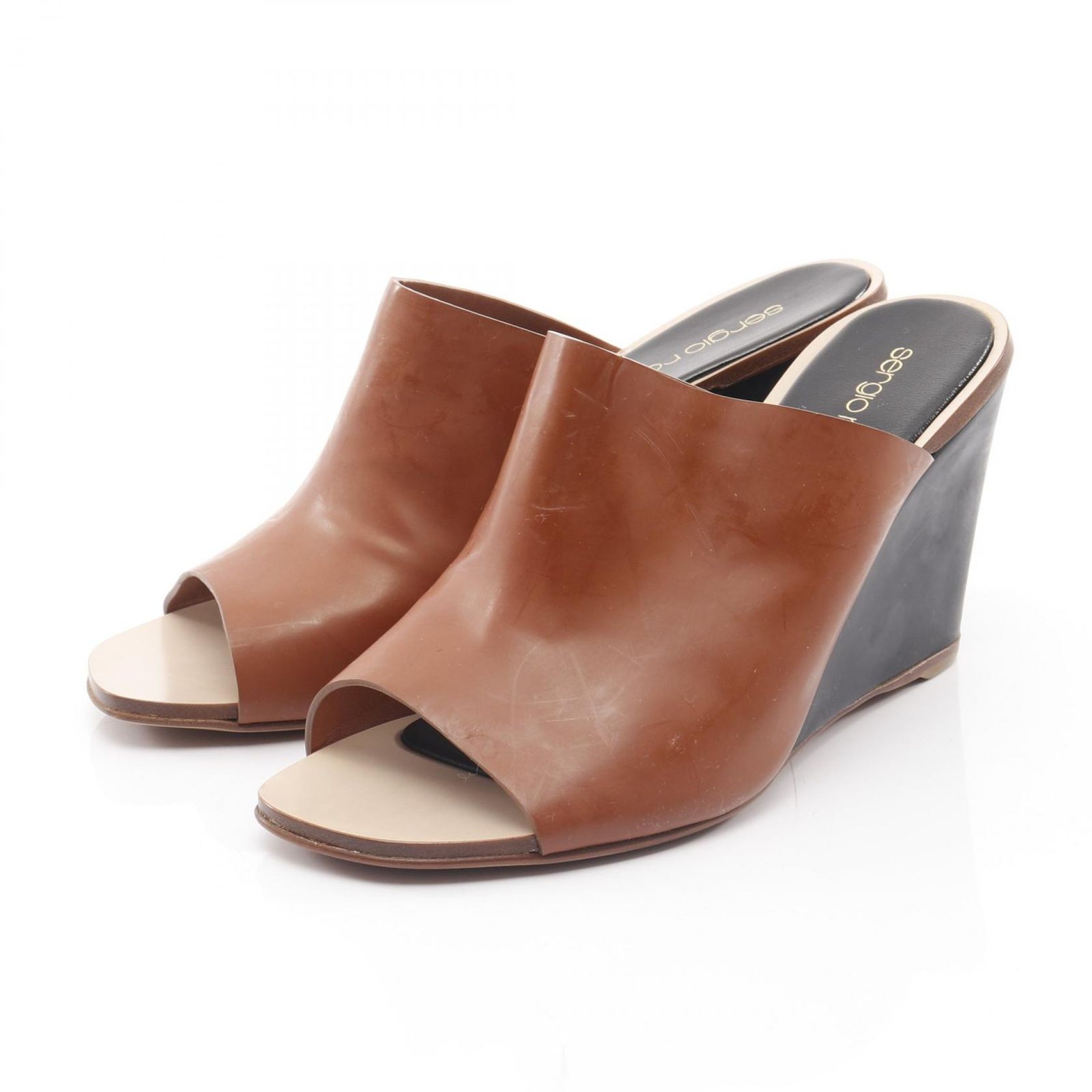 セルジオロッシ トングサンダル 40 ゴールド 美品 楽天市場】Sergio Rossi セルジオロッシ サンダル SR JELLY 015