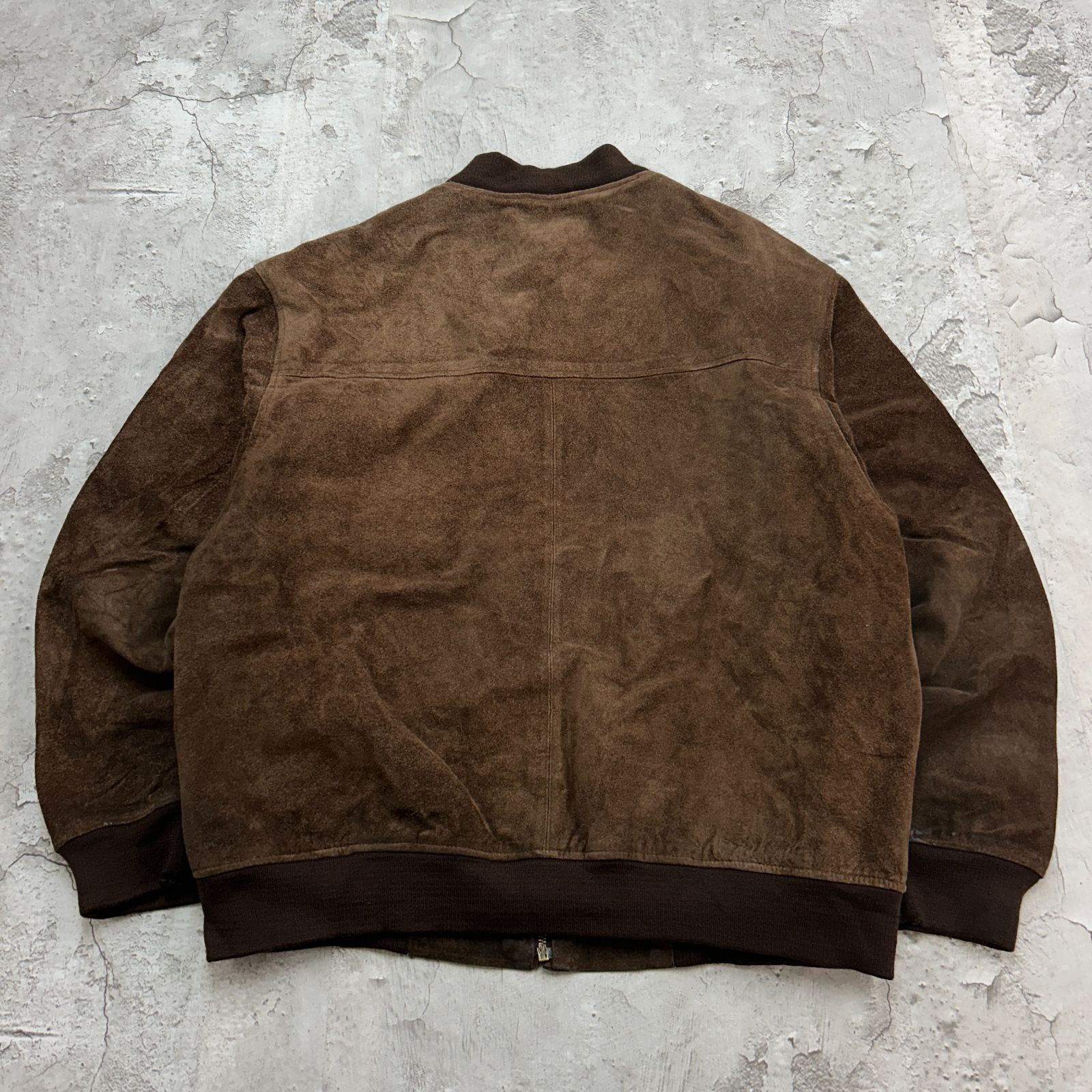 AKA Eddie Bauer エディーバウアー ボンバージャケット スウェード