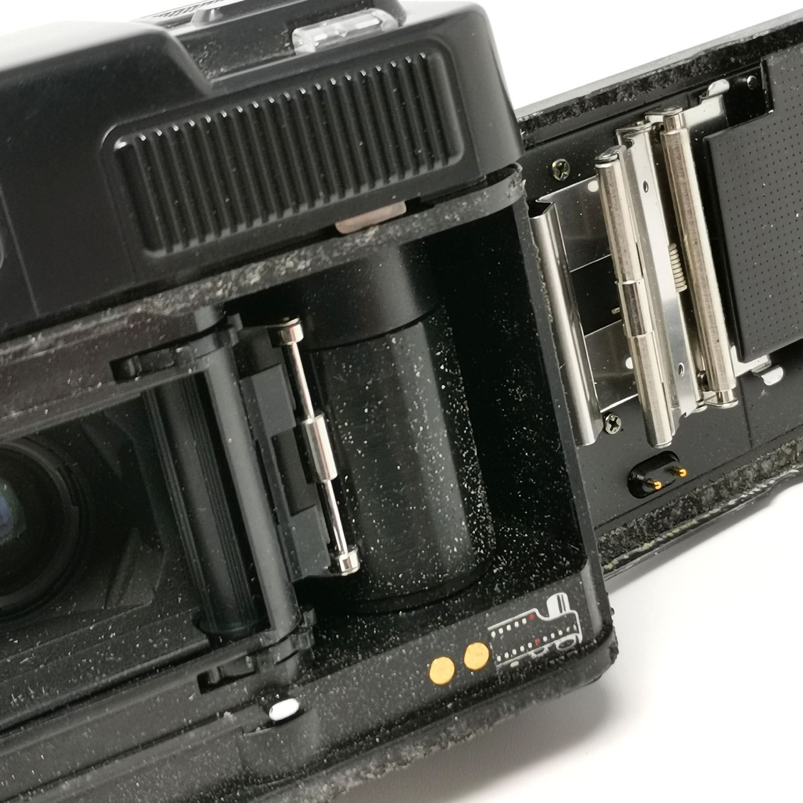 ビンテージカメラ Ricoh Jet 動作未確認 カメラ RICOH FF-3D フィルムカメラ ブラック フィルムないため動作