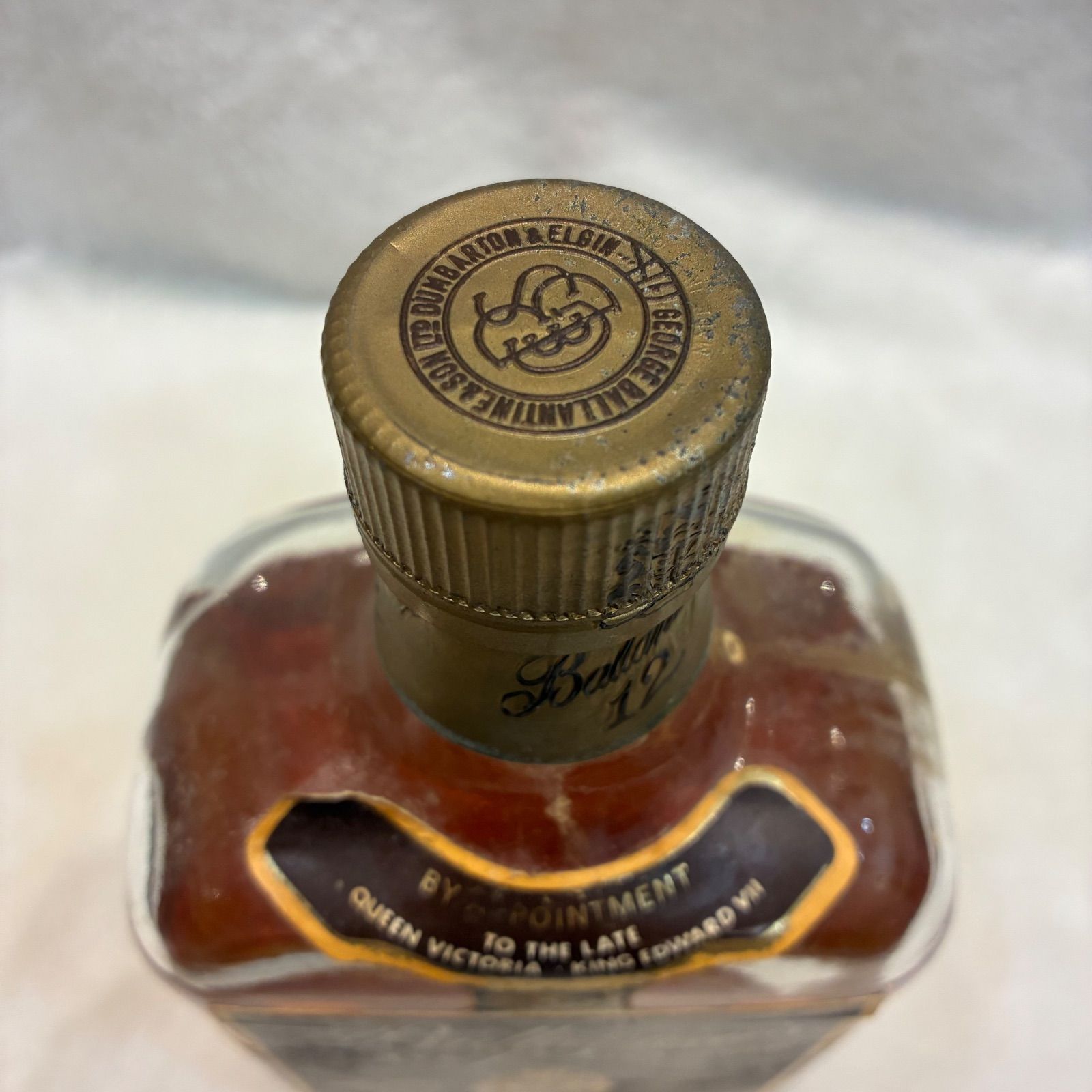 古酒】バランタイン12年 特級 750ml 明治屋輸入 - メルカリ