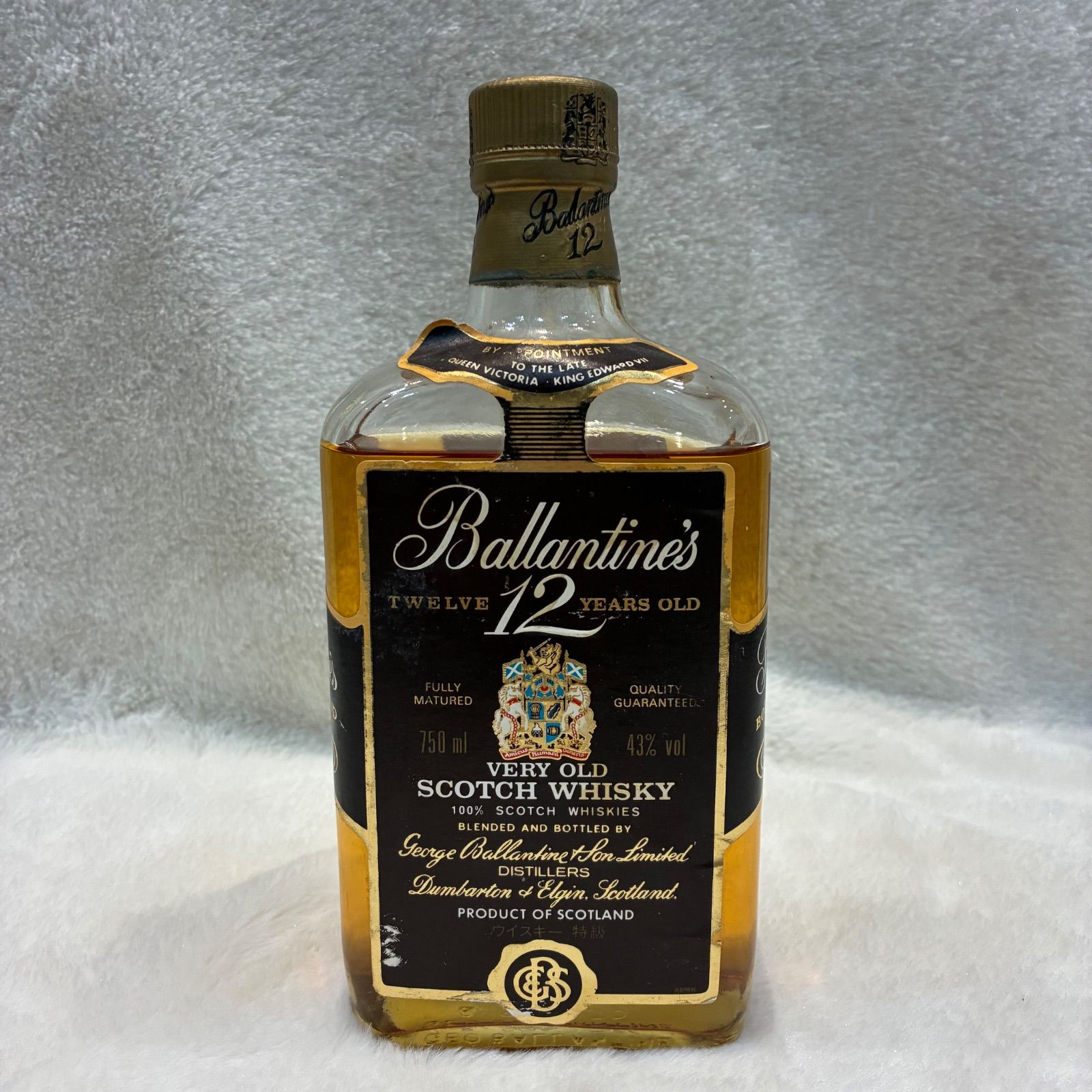 古酒】バランタイン12年 特級 750ml 明治屋輸入 - メルカリ
