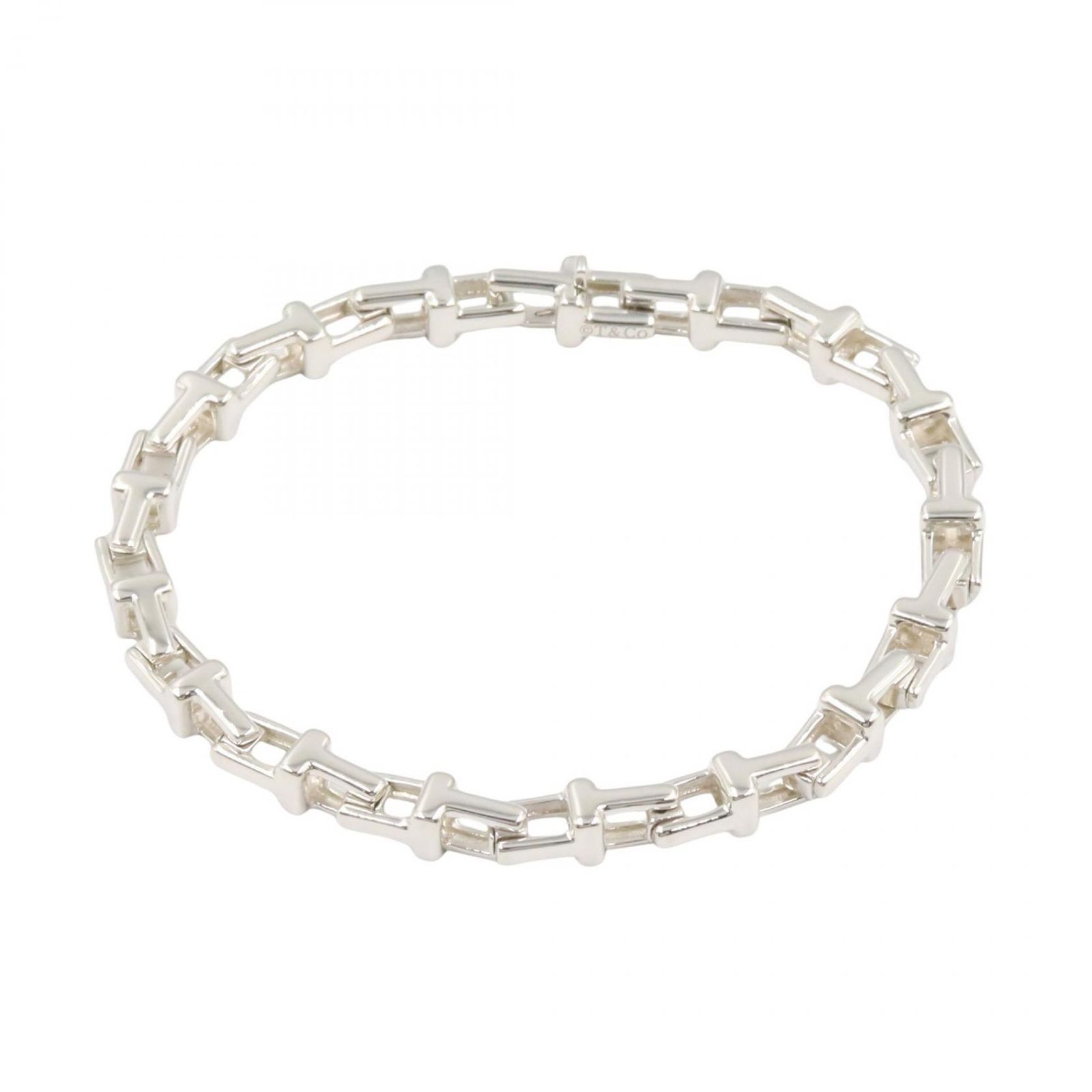 TIFFANY＆CO ティファニー Tナロー チェーンブレスレット ブレスレット 