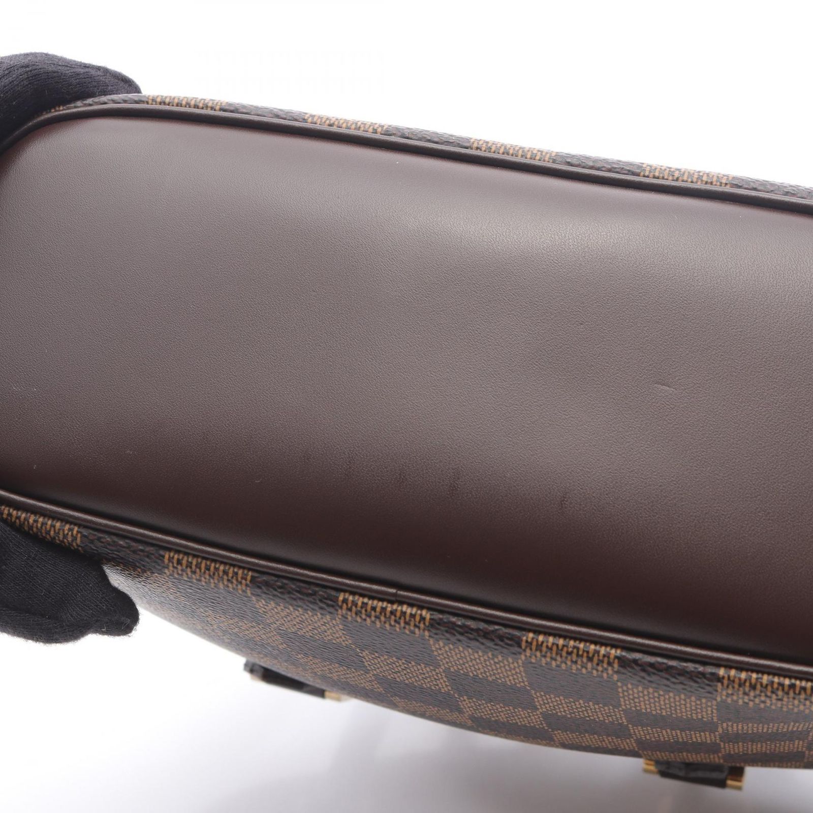 LOUIS VUITTON ルイ・ヴィトン サリア ミニ ダミエエベヌ ハンドバッグ