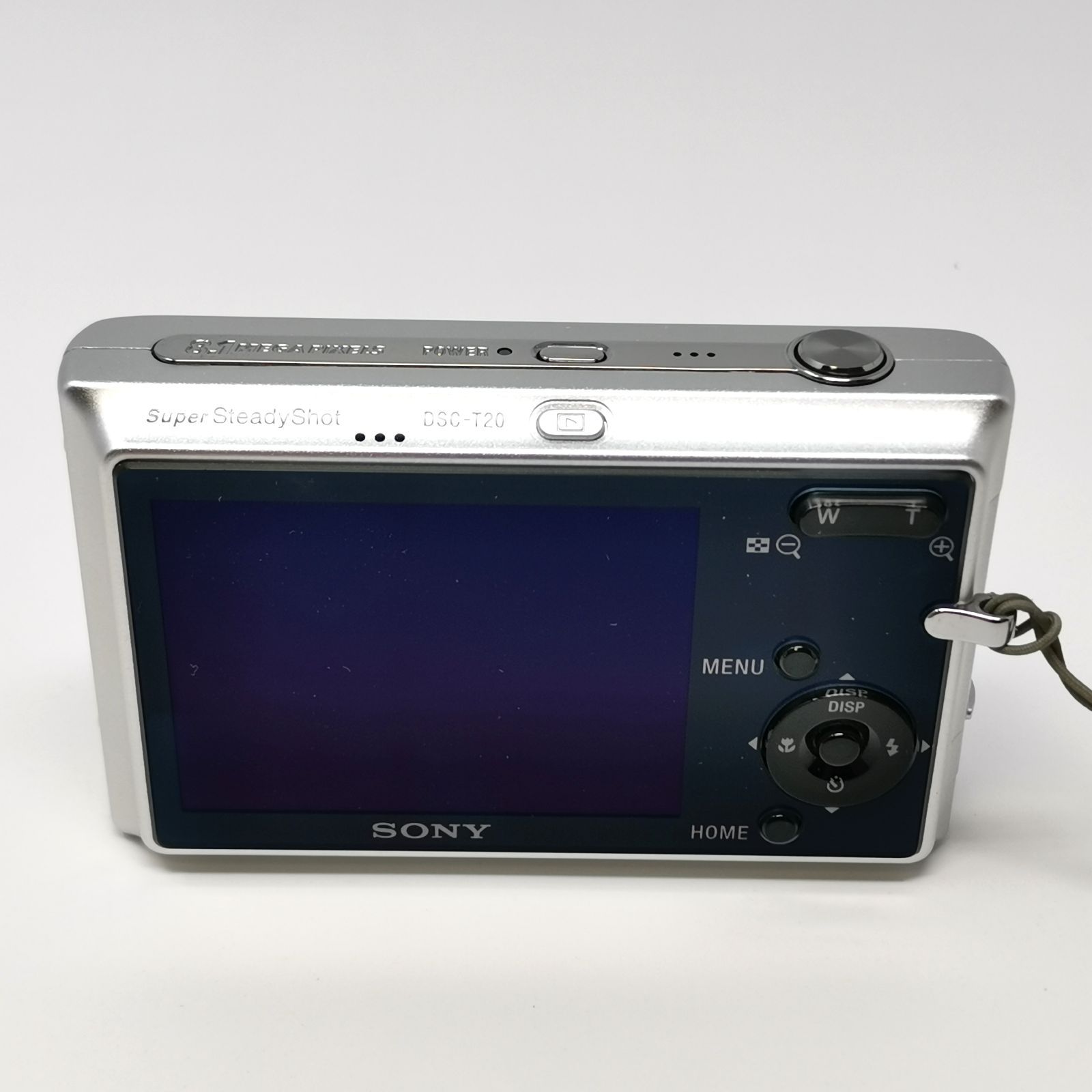 ソニー サイバーショット DSC T20 デジカメ シルバー デジタルカメラ