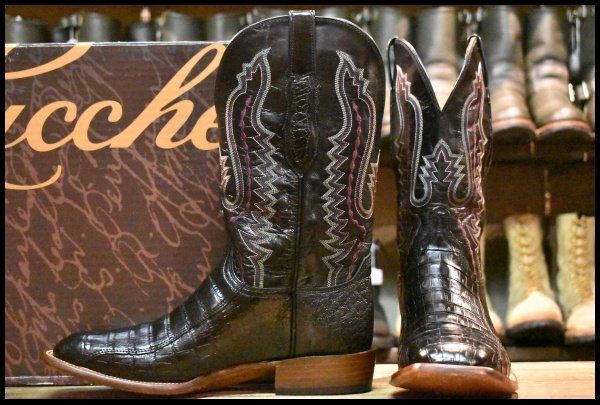 10.5EE 箱付 美品】Lucchese ルケーシー ウエスタンブーツ CY1050