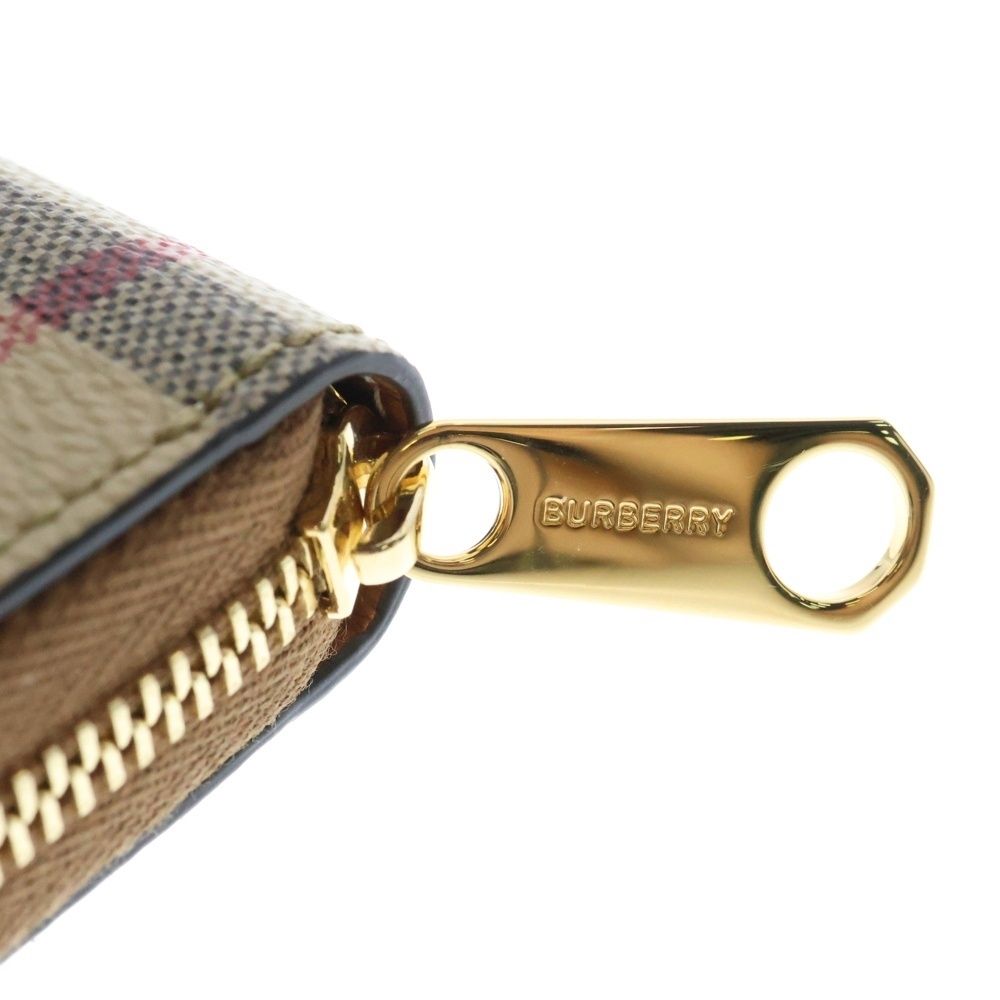 BURBERRY (バーバリー) ノヴァチェック コインケース 財布 ゴールド