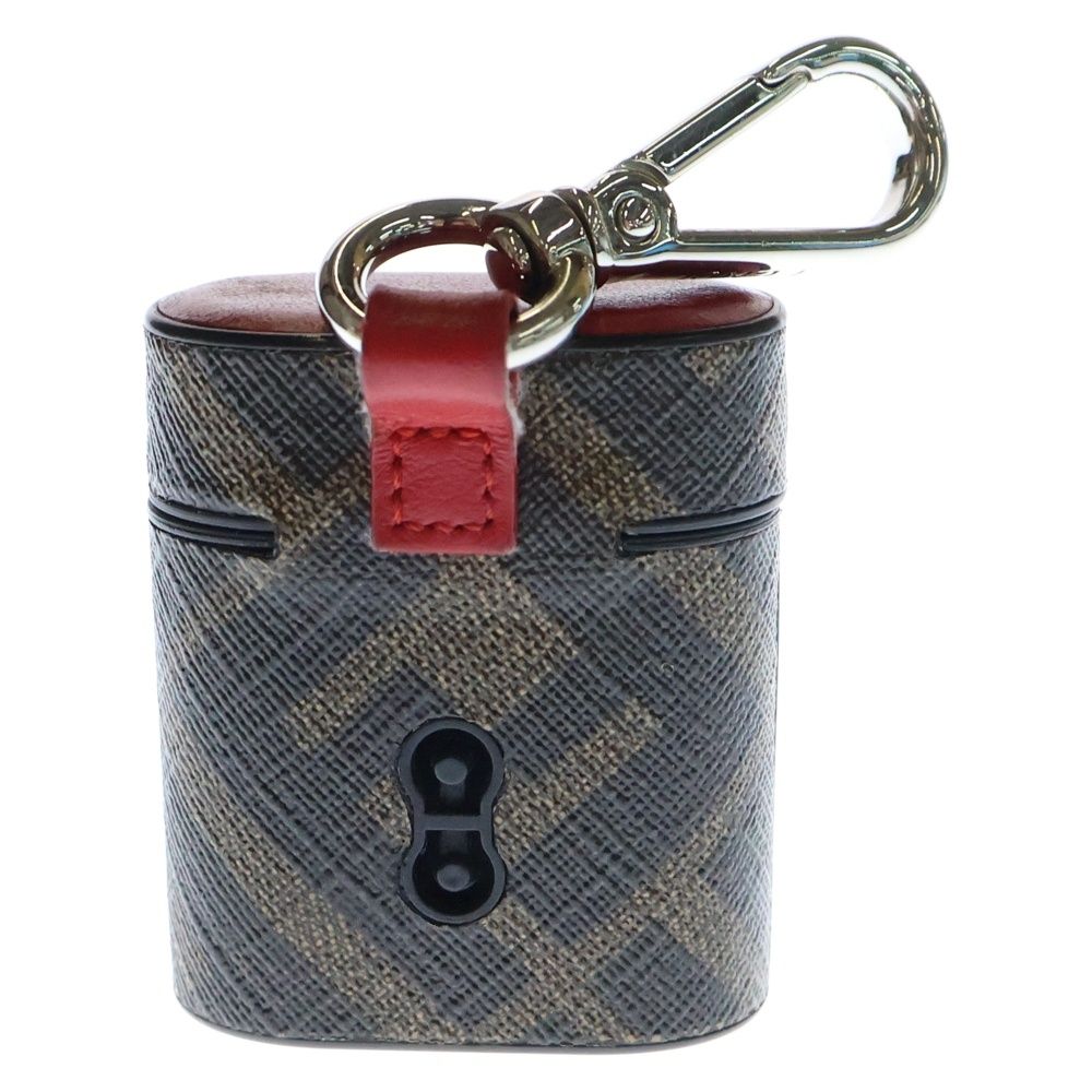 FENDI (フェンディ) ズッカ柄 Airpods Case エアポッズケース ブラウン