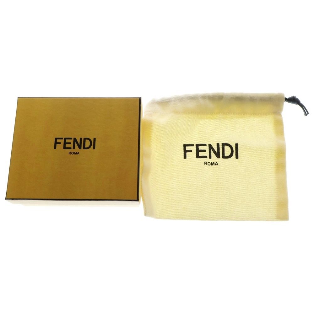 FENDI (フェンディ) ズッカ柄 Airpods Case エアポッズケース ブラウン