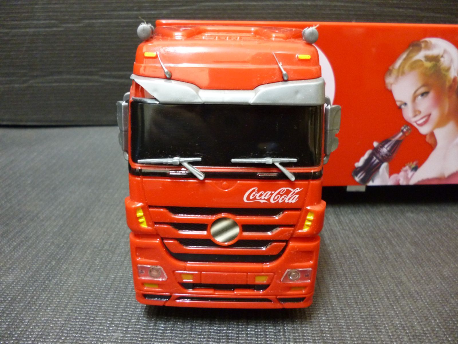 ジャンク品 コカ・コーラ 1/32 ラジコン トレーラー - メルカリ