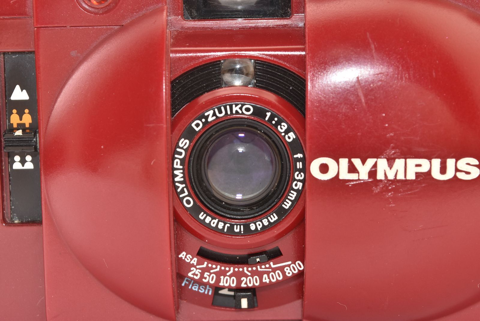 ☆美品☆ OLYMPUS オリンパス XA2 + A11 レッド コンパクトフィルム