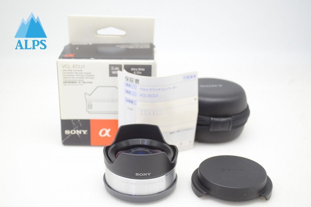 美品 SONY ソニー VCL-ECU1 Eマウント用 ウルトラワイドコンバーター