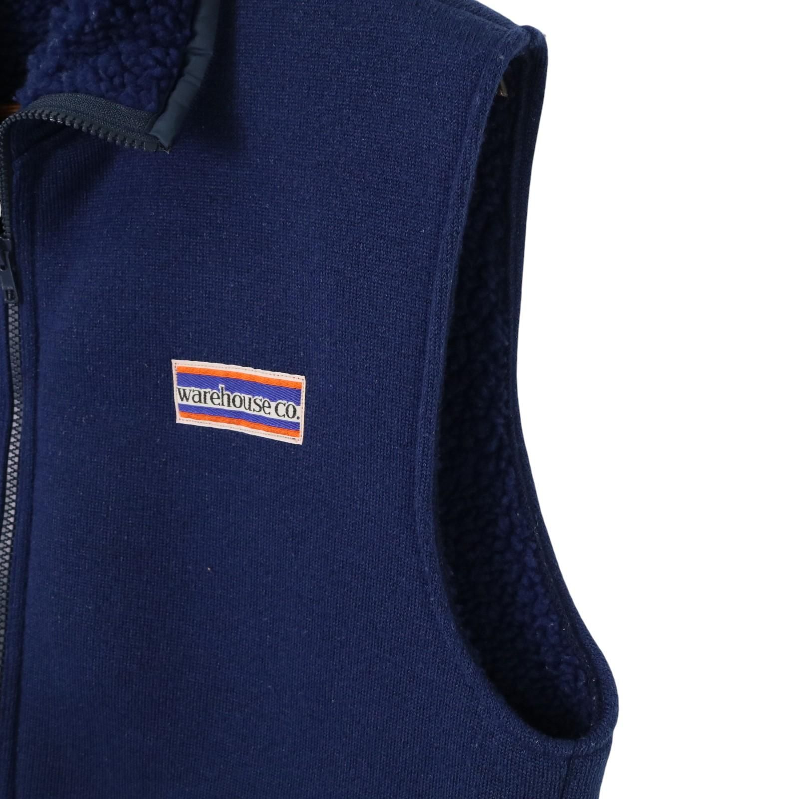 WAREHOUSE/ウエアハウス CLASSIC PILE VEST フリース クラシック