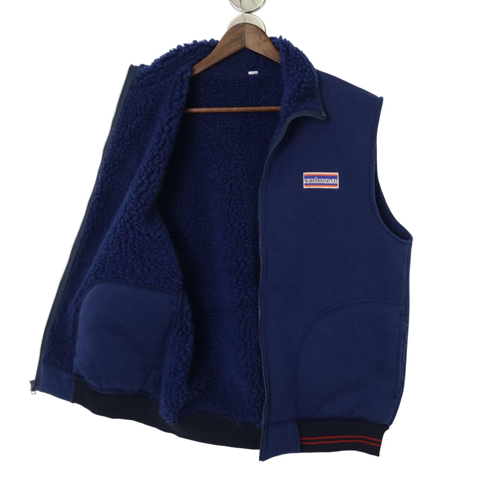 美品 WAREHOUSE ウエアハウス CLASSIC PILE VEST WAREHOUSE/ウエアハウス CLASSIC PILE VEST フリース クラシック