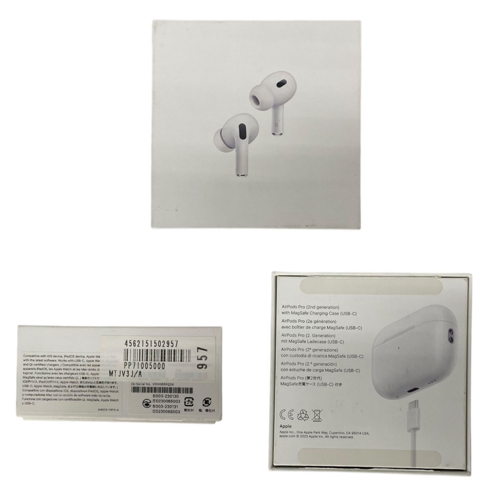 Apple (アップル) AirPods Pro 第2世代 ワイヤレスイヤホン 充電ケース