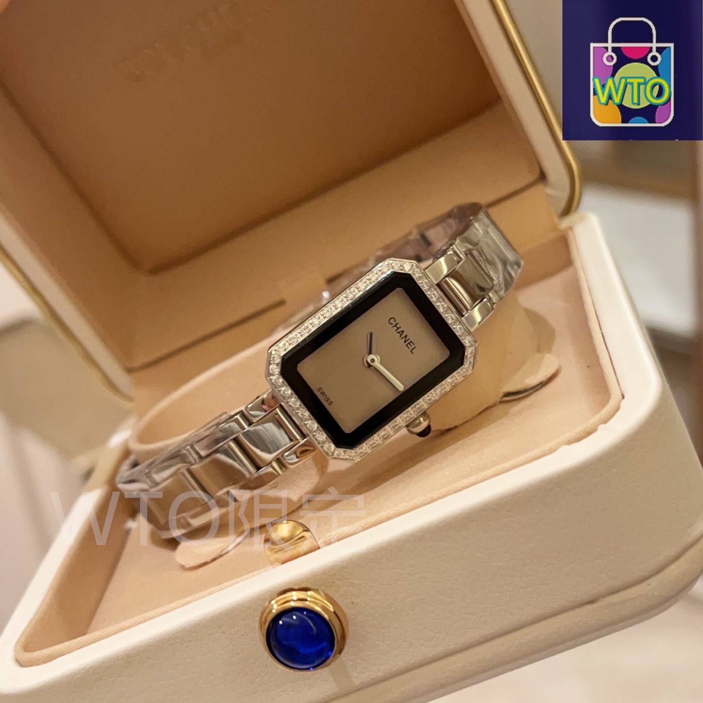 今日特価】Chanel シャネル 方糖シリーズ 八角形の文字盤デザインを