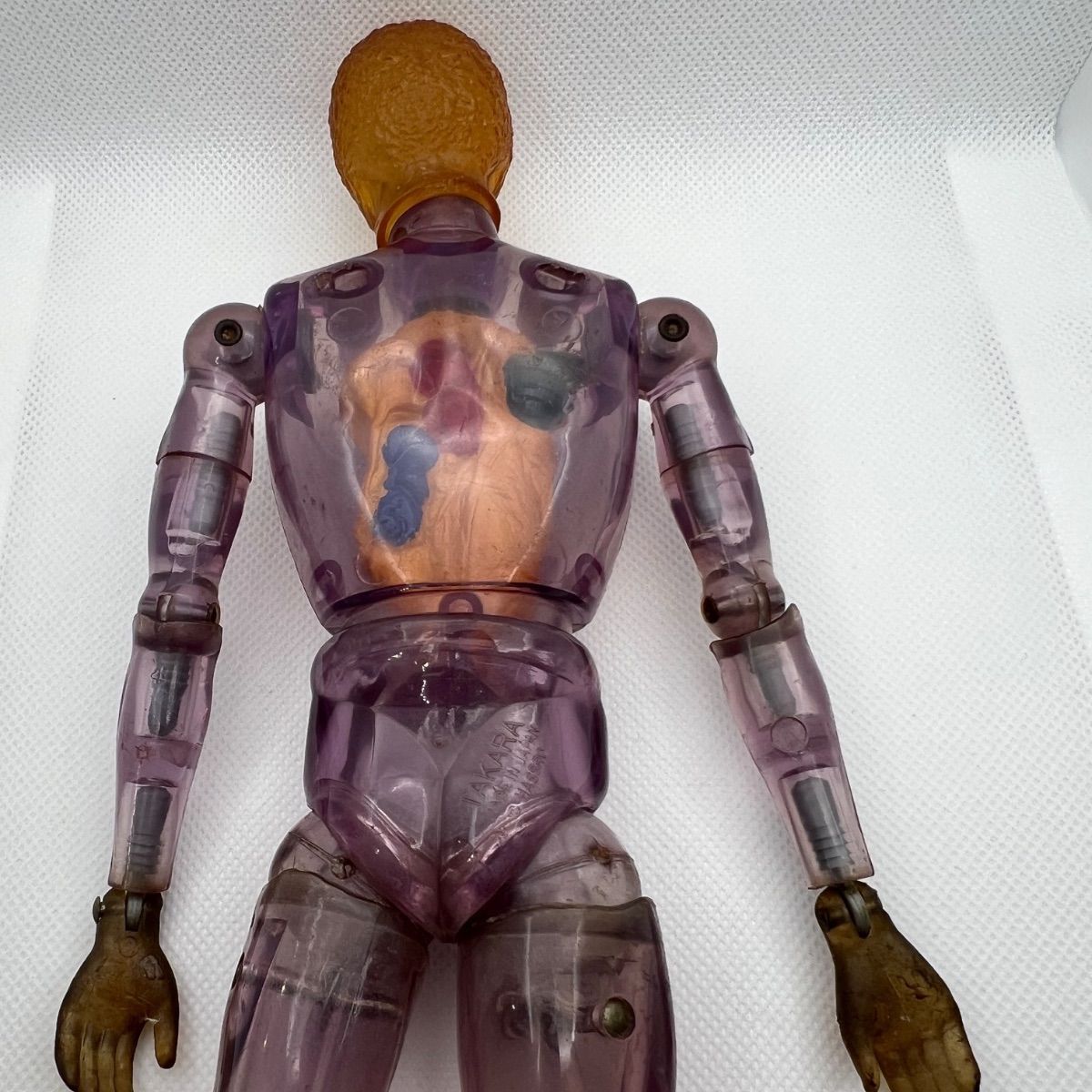 キングワルダー１世　変身サイボーグ　 ＨＡＳＢＲＯ　当時物 旧タカラ 変身サイボーグ キングワルダー 1世 パープル ジャンクを出張