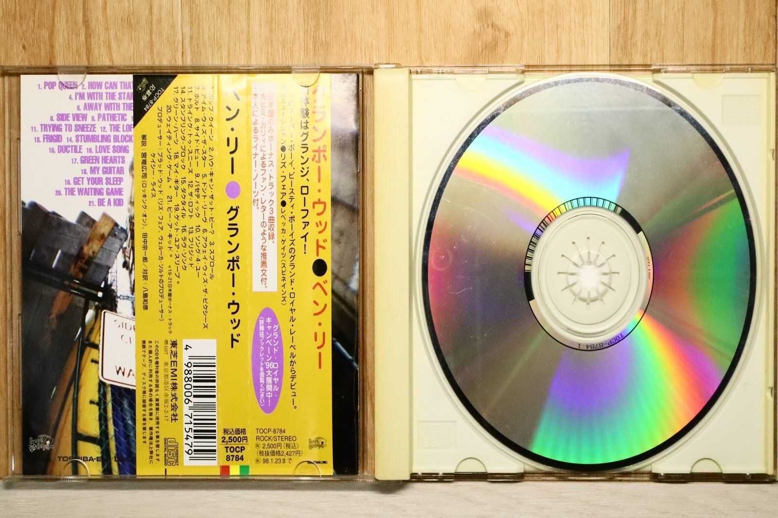 国内盤CD☆ベン・リー/Ben Lee□ グランポー・ウッド 【TOCP8784