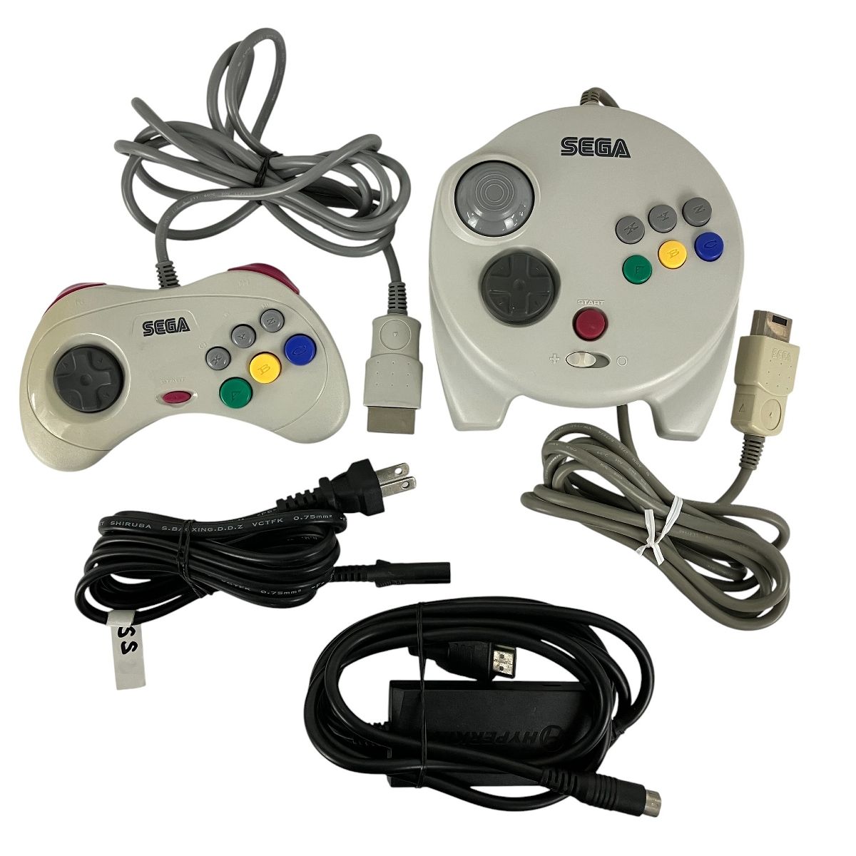 SEGA HST-3220 セガサターン ゲーム機 HSS-0137 マルコン付き 中古